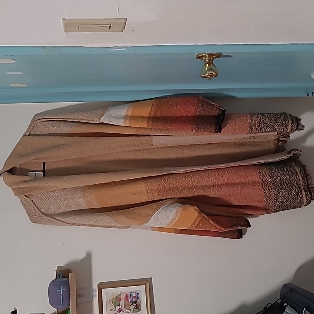 Free People Sunset Cardigan Sweater, Orange, XL
